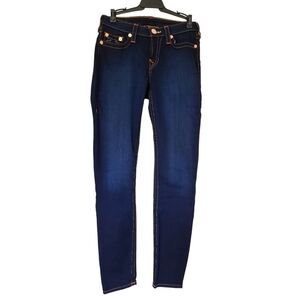 TR Women's Dark Blue Curvy Skinny Jeans